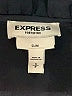Express 100% Polyester Solid Black Blue 3/4 Sleeve Blouse Size S - photo 3