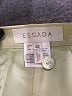 Escada Solid Yellow Ivory Wool Skirt Size EU 42 / US 12 - photo 4