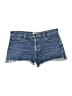 American Apparel Blue Denim Shorts Size 28 waist - photo 1