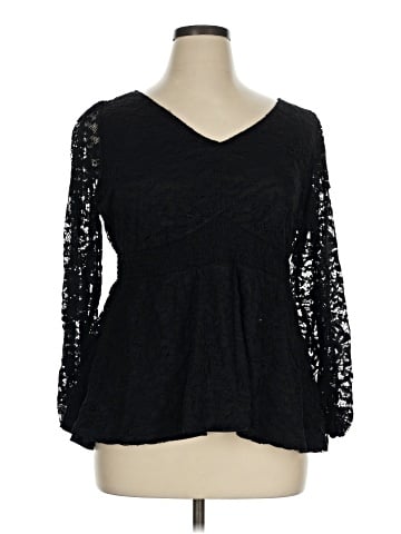 Torrid Long Sleeve Blouse (view 1)