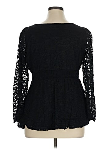 Torrid Long Sleeve Blouse (view 2)