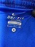 Nike 100% Polyester Color Block Blue Athletic Shorts Size S - photo 3
