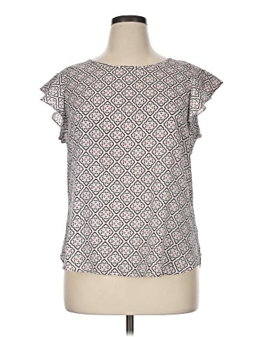 Ann Taylor Factory Short Sleeve Top (view 1)