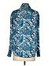 MICHAEL Michael Kors 100% Polyester Paisley Blue Long Sleeve Blouse Size S - photo 2