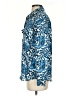 MICHAEL Michael Kors 100% Polyester Paisley Blue Long Sleeve Blouse Size S - photo 5