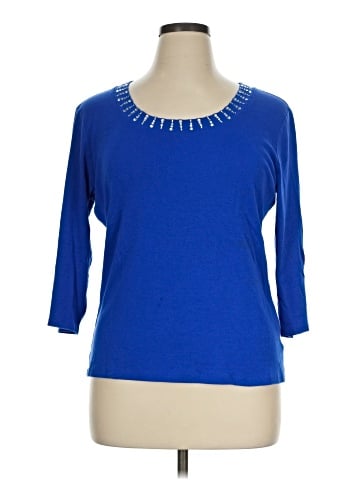 Style&Co 3/4 Sleeve Top (view 1)