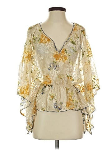 Free People 3/4 Sleeve Blouse (view 1)