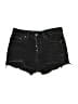 Levi's 100% Cotton Black Denim Shorts Size 27 waist - photo 1