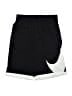 Nike 100% Polyester Color Block Black Athletic Shorts Size XL - photo 1