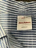 Hanna Andersson Stripes Blue Short Sleeve Button-Down Shirt Size 8 - photo 3