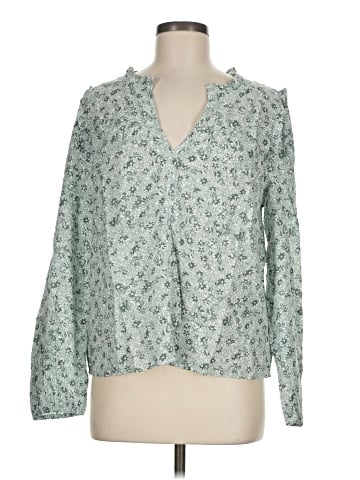 Gap Long Sleeve Blouse (view 1)