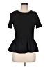 CeCe Black Short Sleeve Top Size M - photo 1