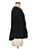 CeCe Black Short Sleeve Top Size M - photo 4