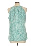 Violet & Claire 100% Polyester Teal Sleeveless Blouse Size L - photo 2
