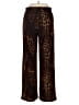 IMAN Animal Print Brown Casual Pants Size M - photo 2