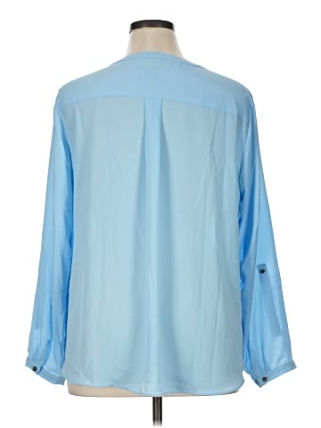 JM Collection Long Sleeve Blouse (view 2)
