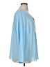 JM Collection 100% Polyester Blue Long Sleeve Blouse Size XL - photo 4