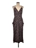 BCBGeneration Floral Brown Casual Dress Size M - photo 1
