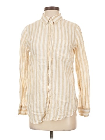 Gap Long Sleeve Button-Down Shirt (view 1)