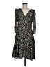 Bailey 44 100% Polyester Floral Black Casual Dress Size 8 - photo 1