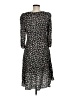 Bailey 44 100% Polyester Floral Black Casual Dress Size 8 - photo 2