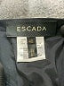 Escada Solid Black Formal Skirt Size EU 40 / US 10 - photo 4
