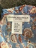 Carolina Belle 100% Polyester Blue Short Sleeve Blouse Size M - photo 7
