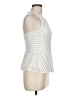 H&M 100% Polyester White Sleeveless Blouse Size 8 - photo 4