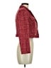 Topshop Tweed Red Blazer Size M - photo 4