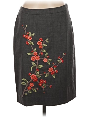 Garnet Hill Wool Skirt (view 1)