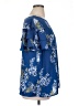 Vince Camuto 100% Polyester Blue Short Sleeve Blouse Size 1X - photo 4