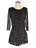 Raga 100% Polyester Tweed Black Romper Size S - photo 1