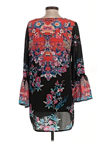 Tolani 3/4 Sleeve Silk Top (view 2)