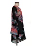 Tolani 100% Silk Black 3/4 Sleeve Silk Top Size S - photo 4