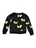 French Connection Print Yellow Pullover Sweater Size 4 - photo 1