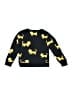 French Connection Print Yellow Pullover Sweater Size 4 - photo 2