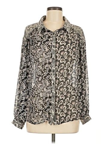 Free People Long Sleeve Polo (view 1)