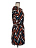 Trac Chevron-herringbone Orange Casual Dress Size M - photo 4