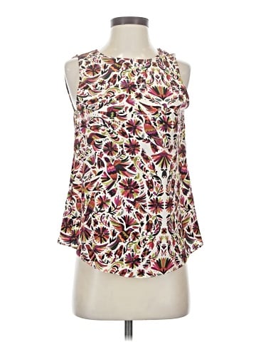 Haute Hippie Sleeveless Silk Top (view 1)