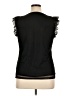 DKNY Black Sleeveless Blouse Size XL - photo 2