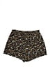 Monki Hearts Black Shorts Size 10 - photo 2