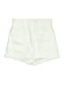 Express Solid Ivory Shorts Size 00 - photo 2