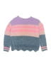 Epic Threads Color Block Purple Pullover Sweater Size 5 - photo 1