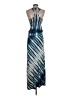 Veronica M. Tie-dye Blue Casual Dress Size S - photo 2