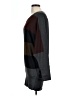Go Couture Color Block Brown Poncho Size L - photo 5