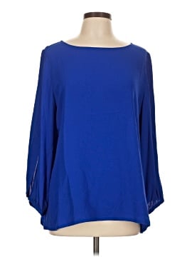 Eileen Fisher 3/4 Sleeve Silk Top