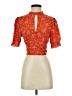 Auguste Orange Short Sleeve Blouse Size S (estimated) - photo 1
