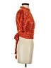 Auguste Orange Short Sleeve Blouse Size S (estimated) - photo 4