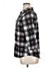 Eden & Olivia Plaid Black 3/4 Sleeve Button-Down Shirt Size XL - photo 5