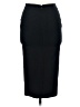 Stefanel Solid Black Formal Skirt Size 6 - photo 2